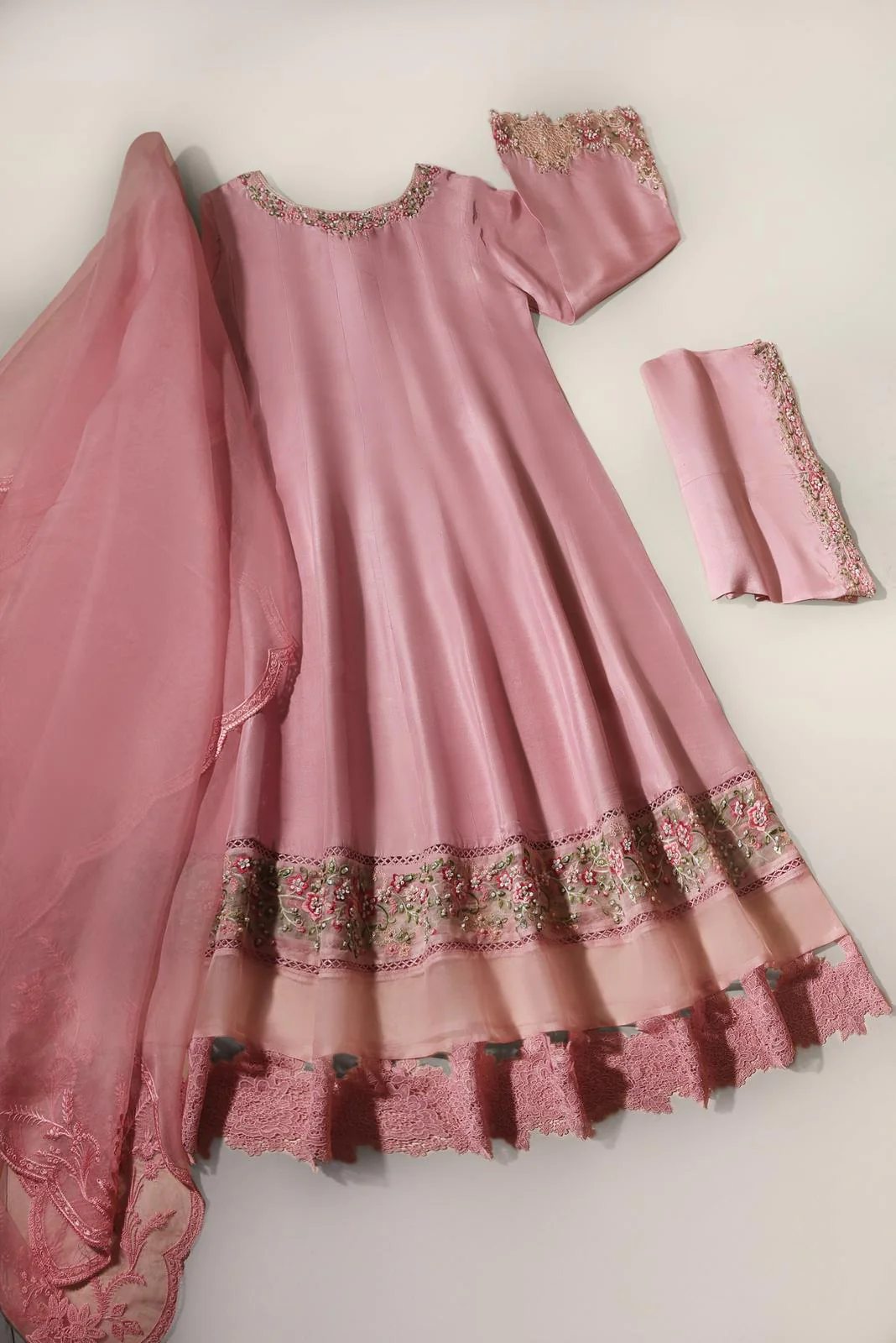 Blush Pink Pishwas - Image 3