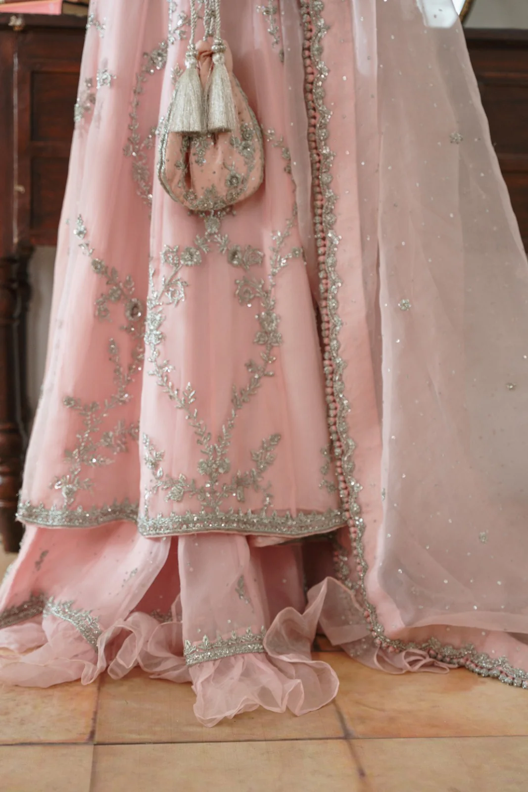 Blush Pink Rashmeen Silver - Image 3