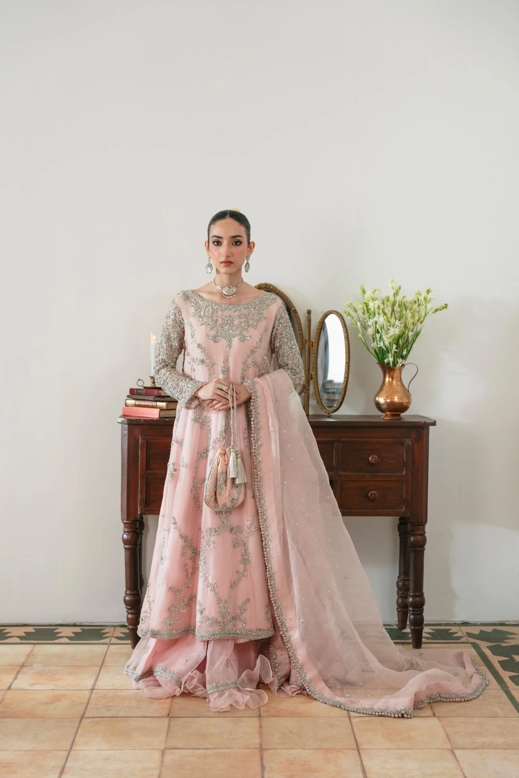 Blush Pink Rashmeen Silver - Image 4