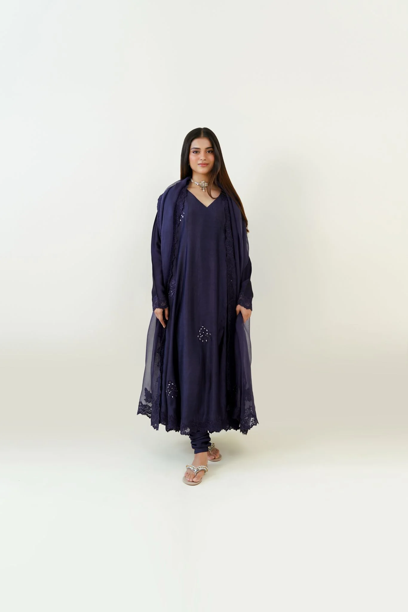 Dark Navy Angrakha