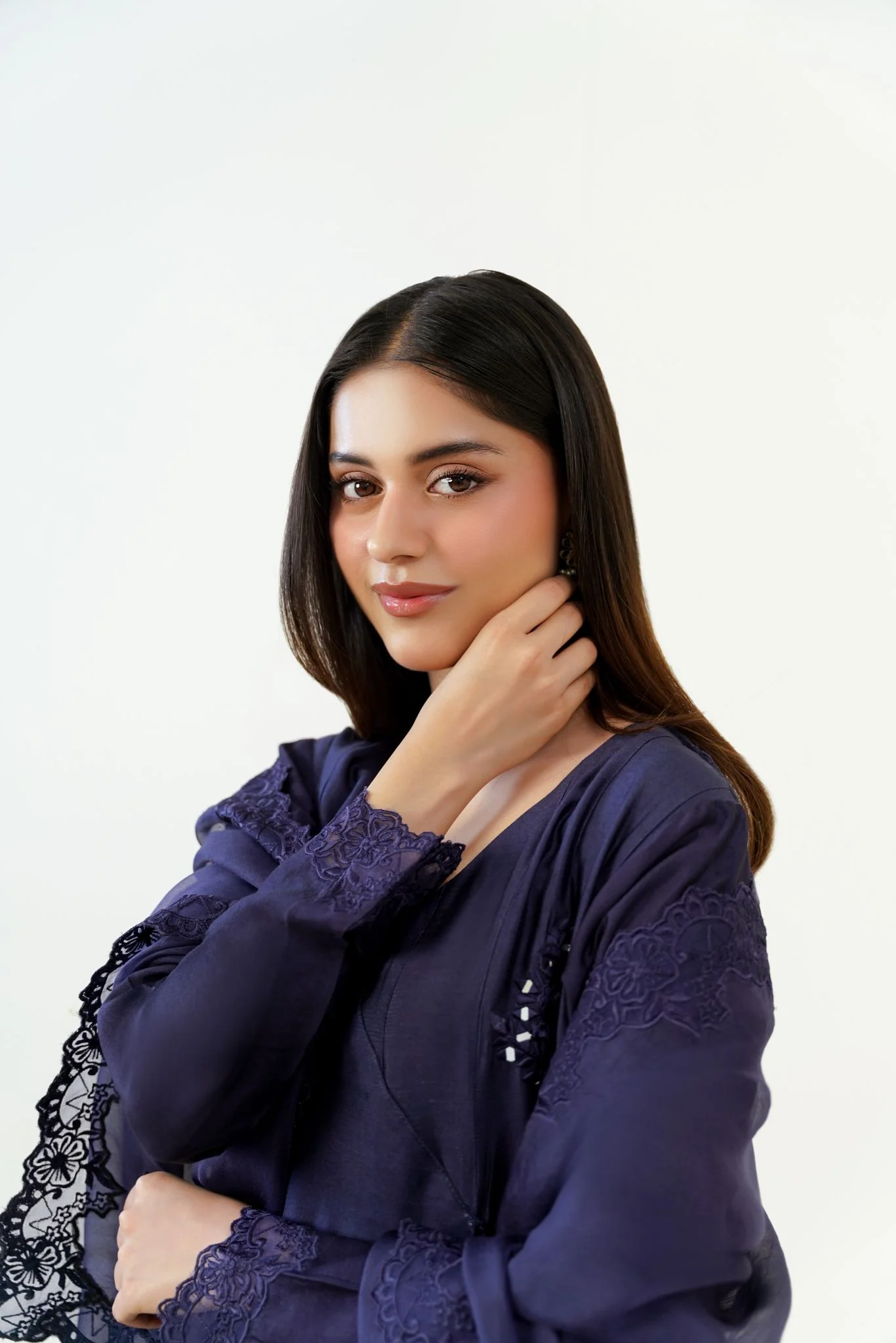 Dark Navy Angrakha - Image 3