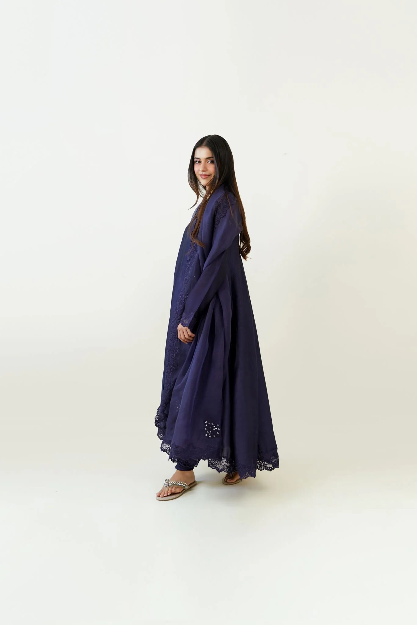 Dark Navy Angrakha - Image 6