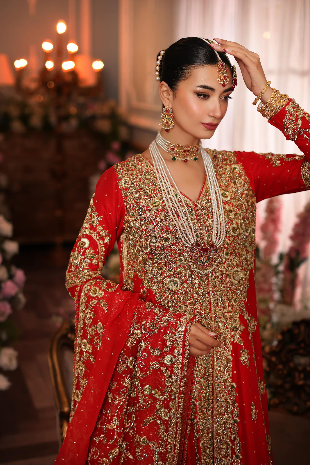Diya Bridal Red - Image 3