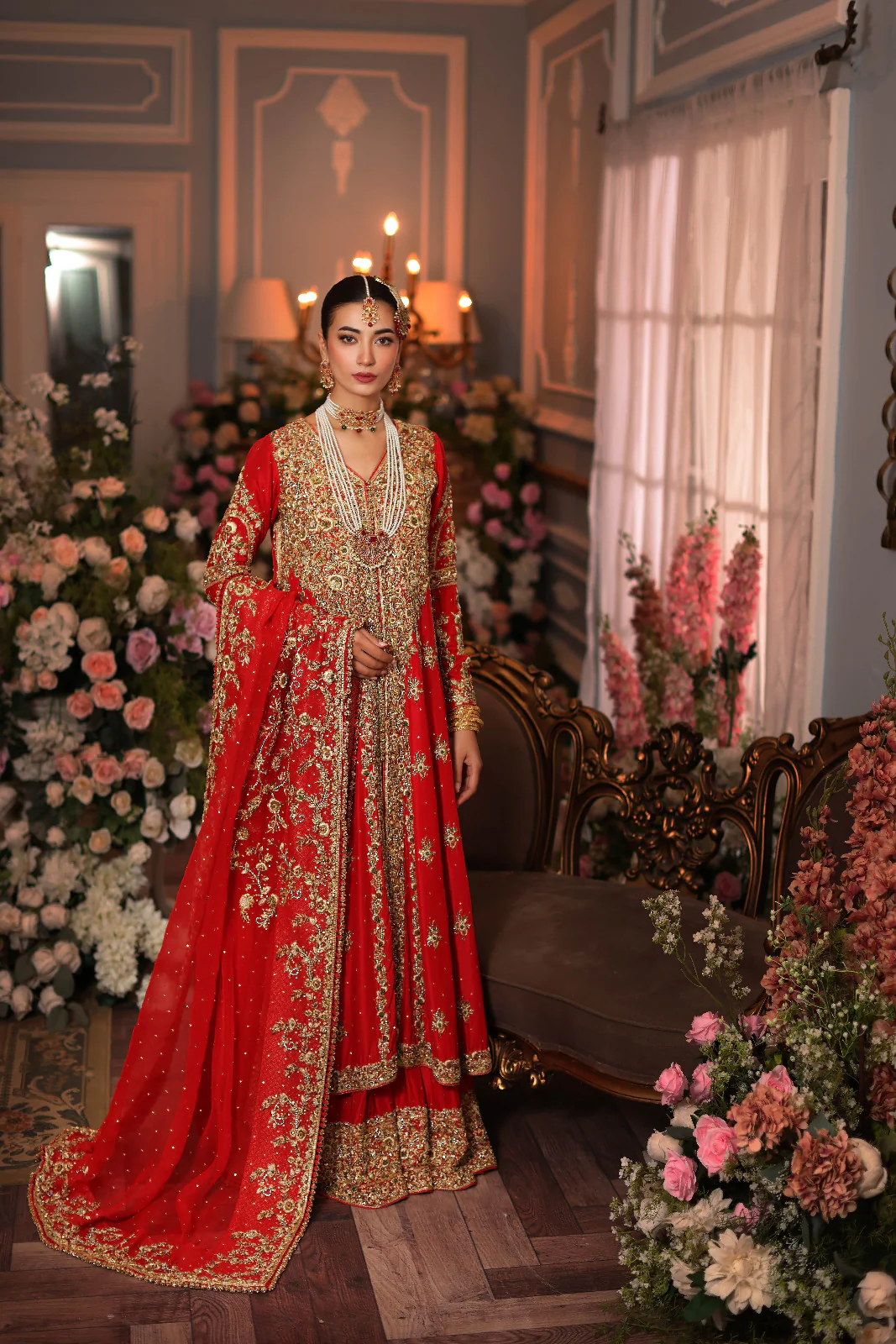 Diya Bridal Red - Image 5