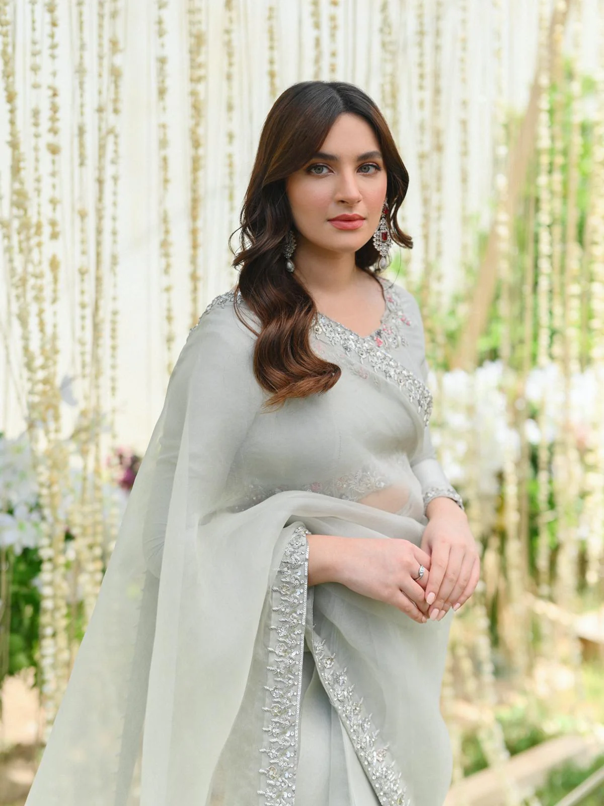Grey Saree Areesha - Image 2