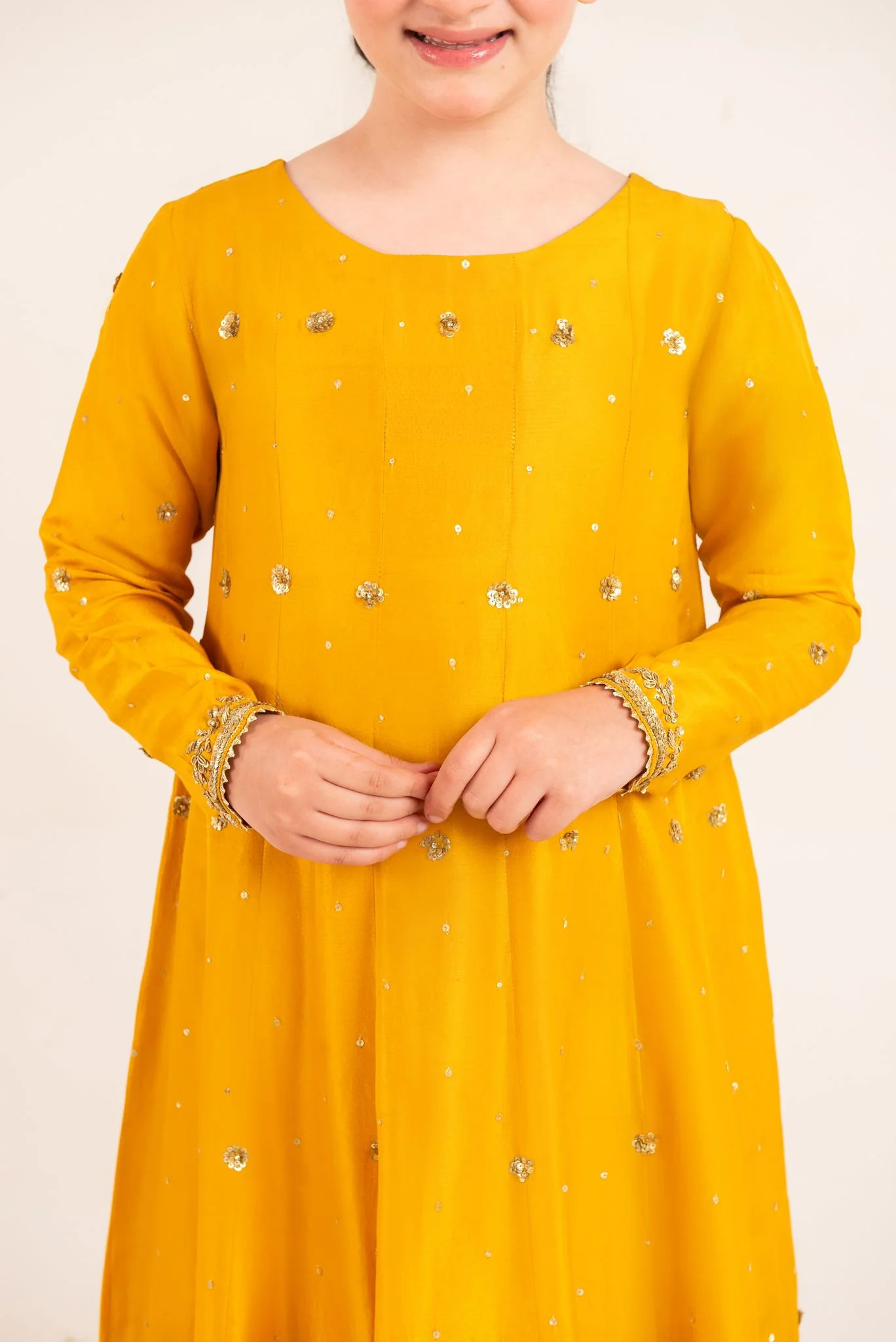 Inaya Mustard Pishwas - K - Image 3