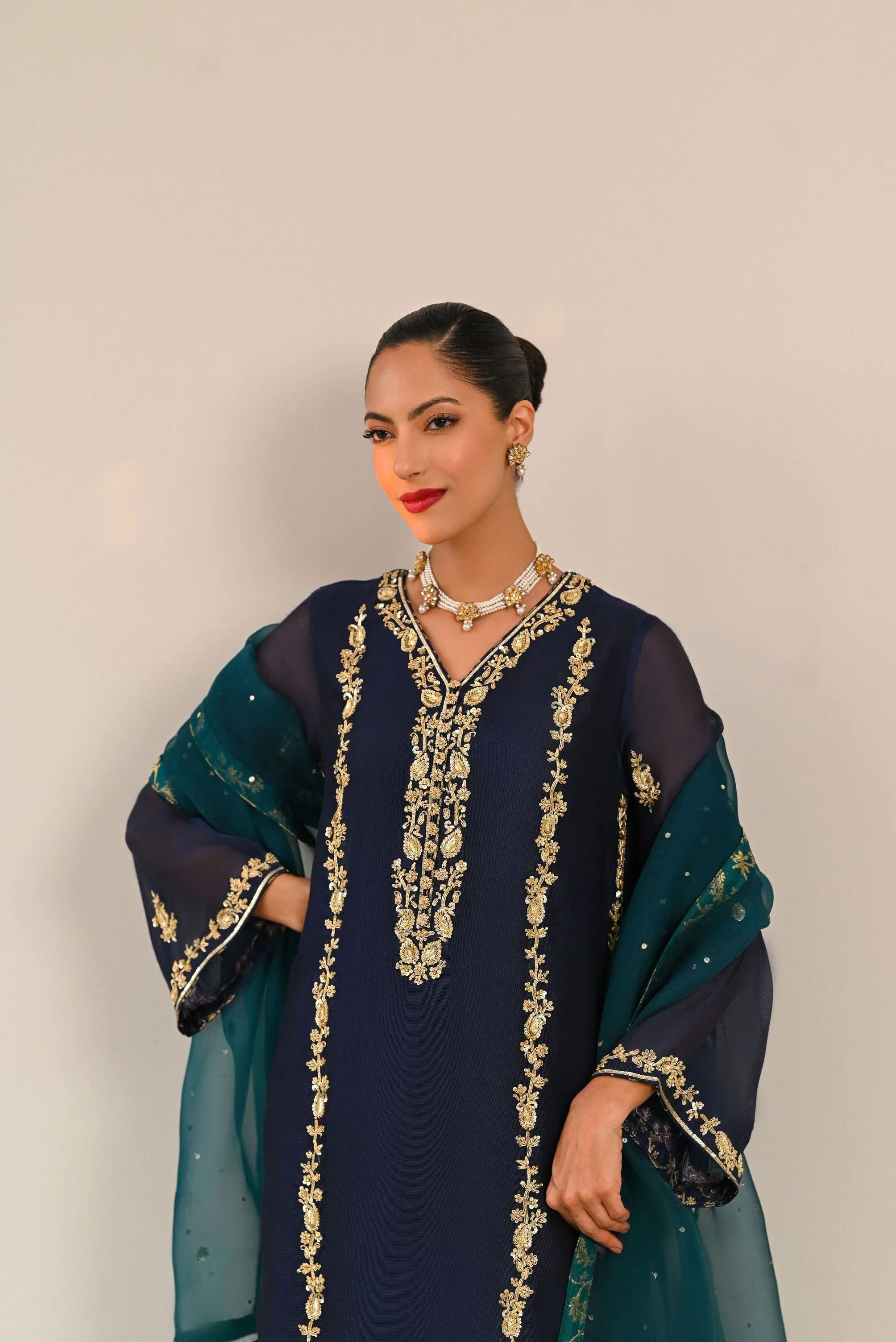 Jumana Navy Blue - Image 2