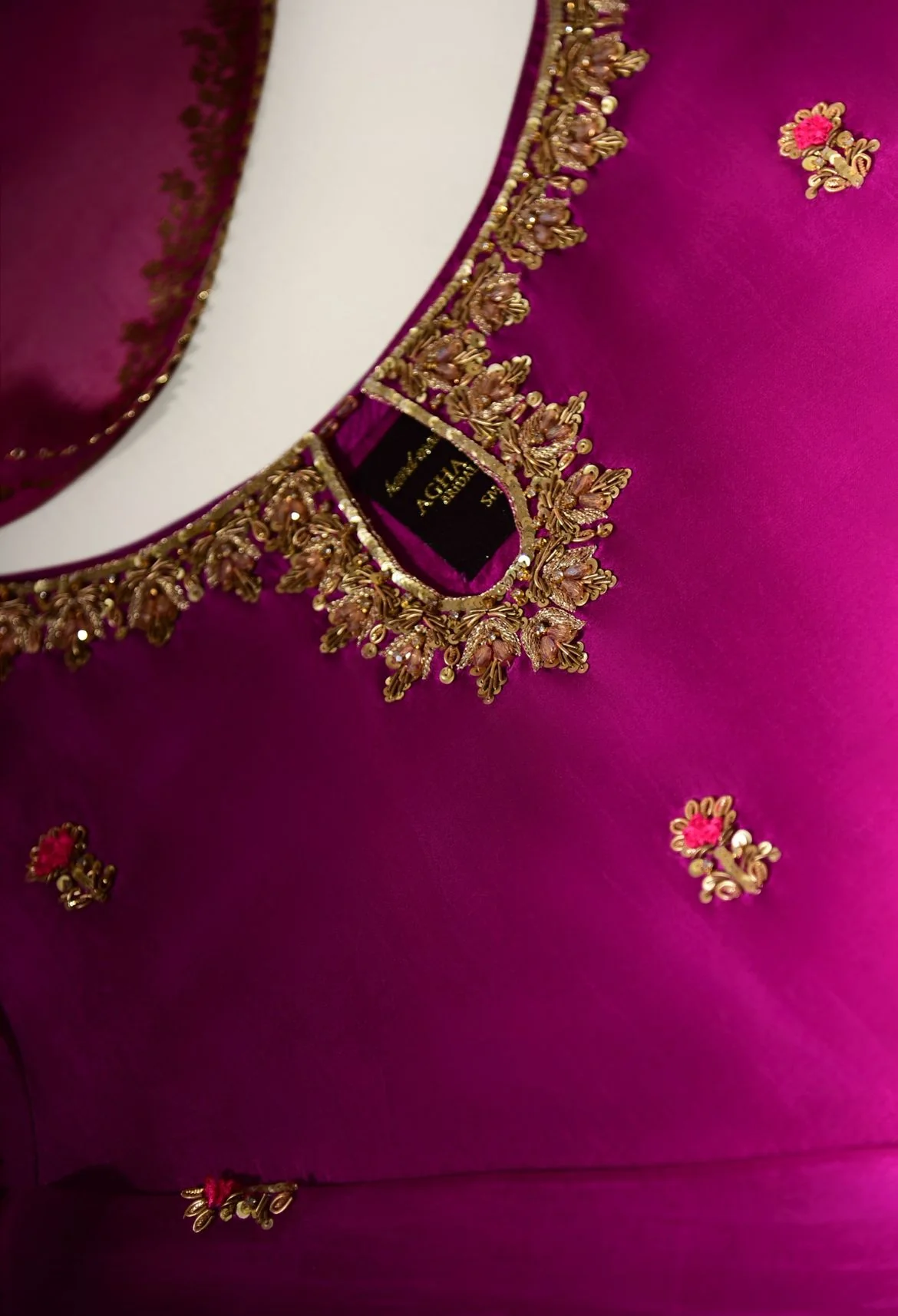 Magenta Shalwar Suit - Image 4