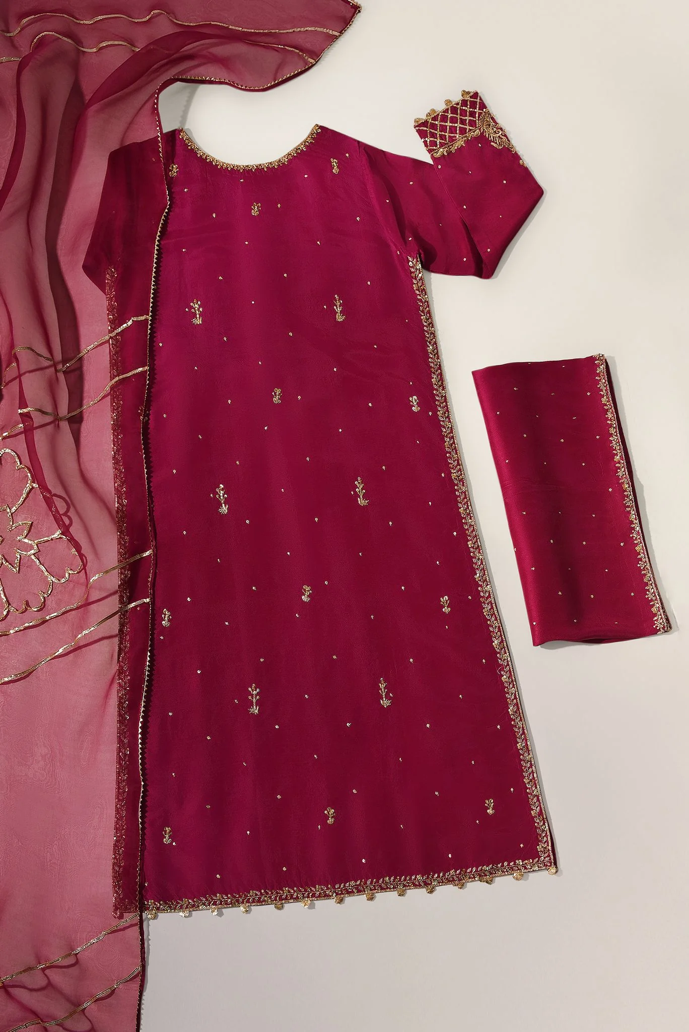Rozana Magenta / Rust / Mustard - Image 3