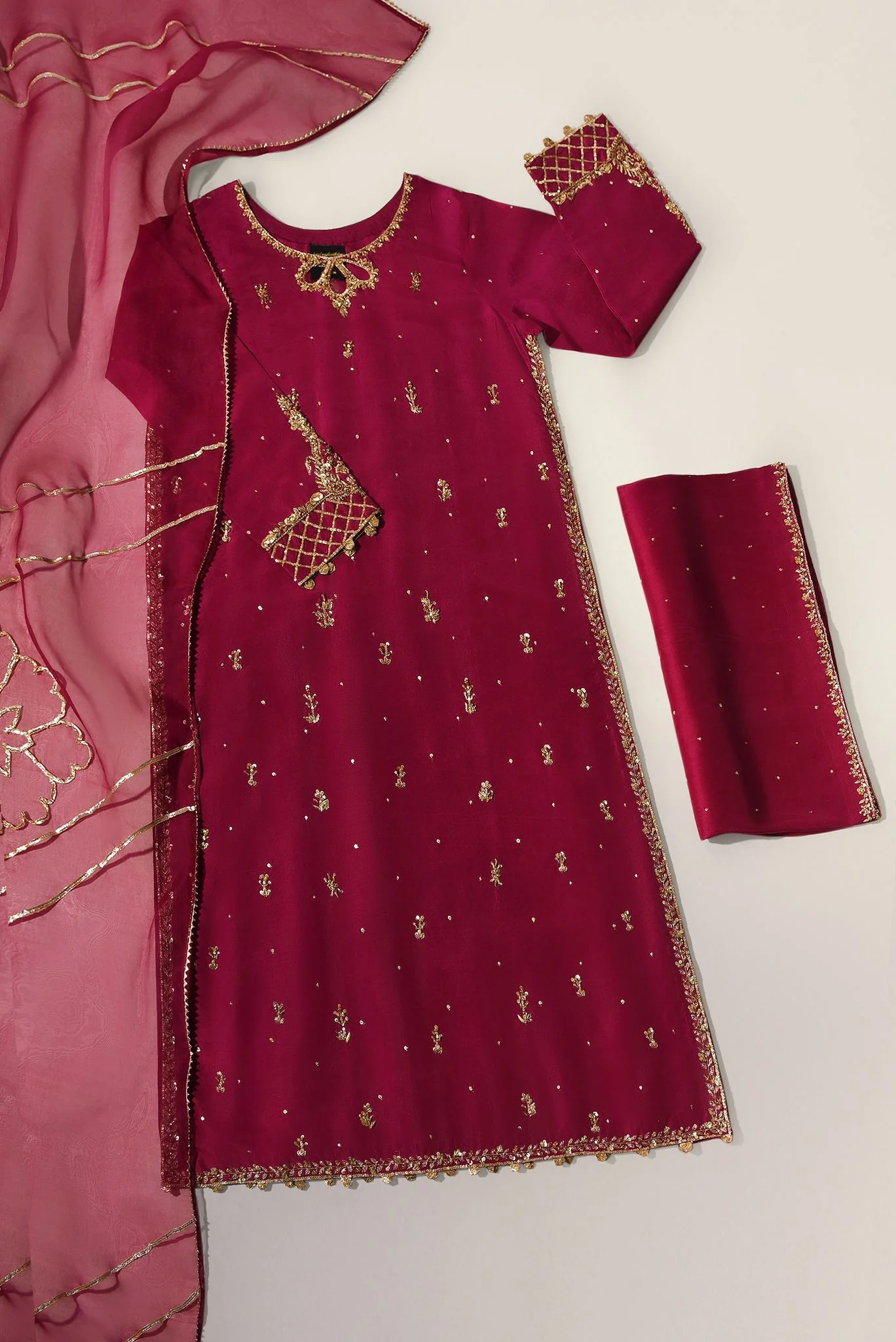 Rozana Magenta / Rust / Mustard - Image 4